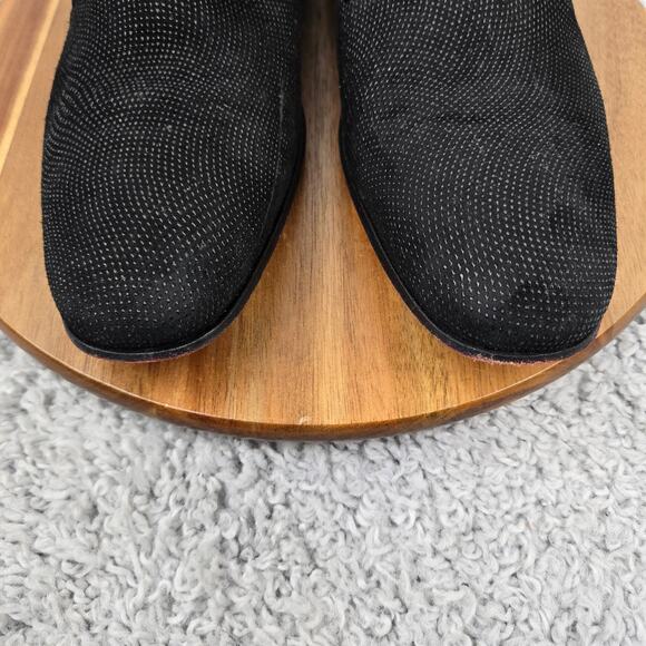 Mezlan Mens 11.5 Crespi Beaded Black Business Casual Daily Slip On Custom Loafer main image 14
